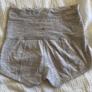 Lululemon high waisted bike shorts